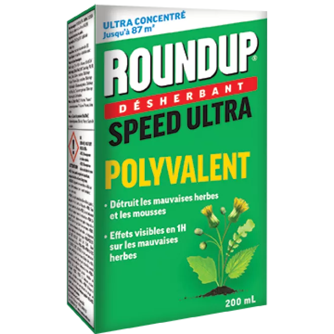 Roundup® désherbant jardin polyvalent action 2 en 1 main image