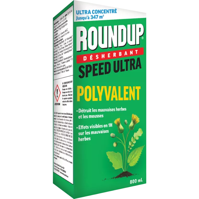 Roundup® désherbant jardin polyvalent action 2 en 1 main image
