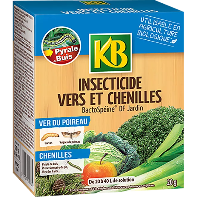 KB insecticide vers et chenilles main image