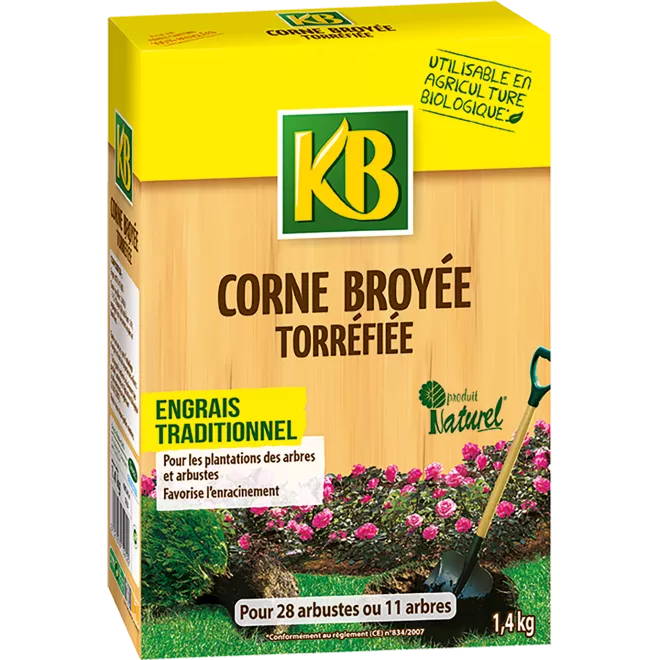 KB corne broyée torréfiée main image