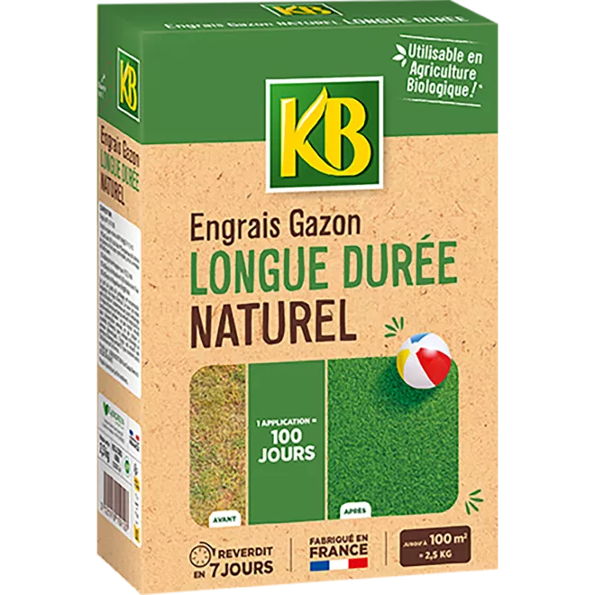 KB engrais gazon organique main image
