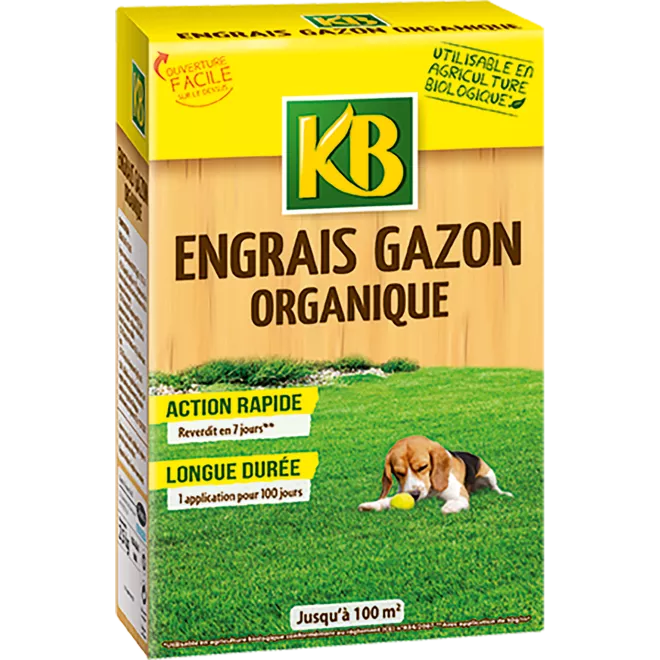 KB engrais gazon organique image 2