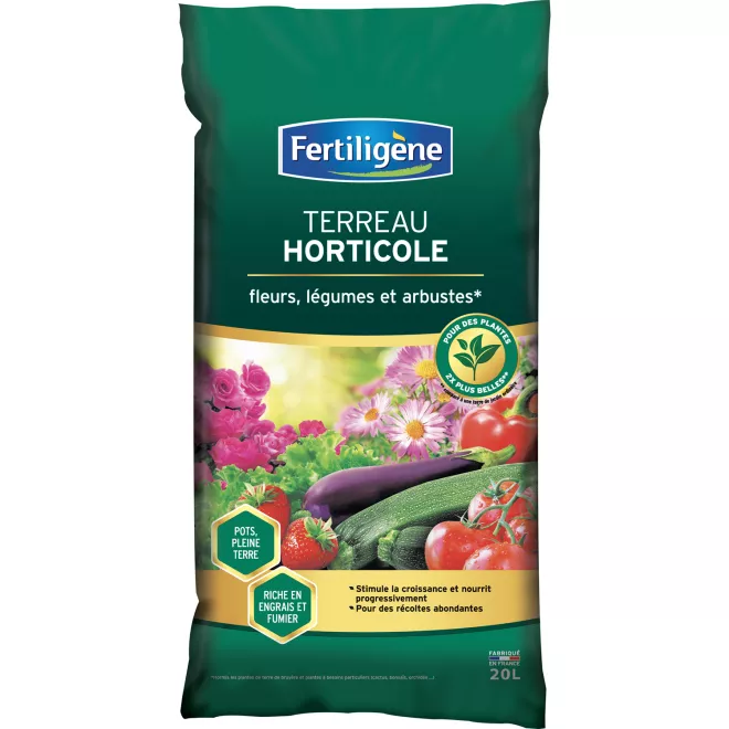 Fertiligène terreau horticole main image