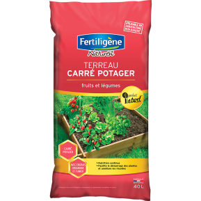 Fertiligène terreau carré potager main image