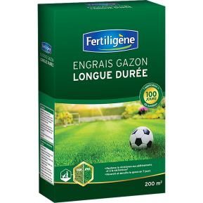 Fertiligène engrais gazon longue durée 100 jours main image