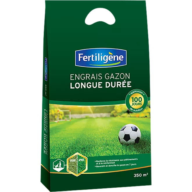 Fertiligène engrais gazon longue durée 100 Jours main image
