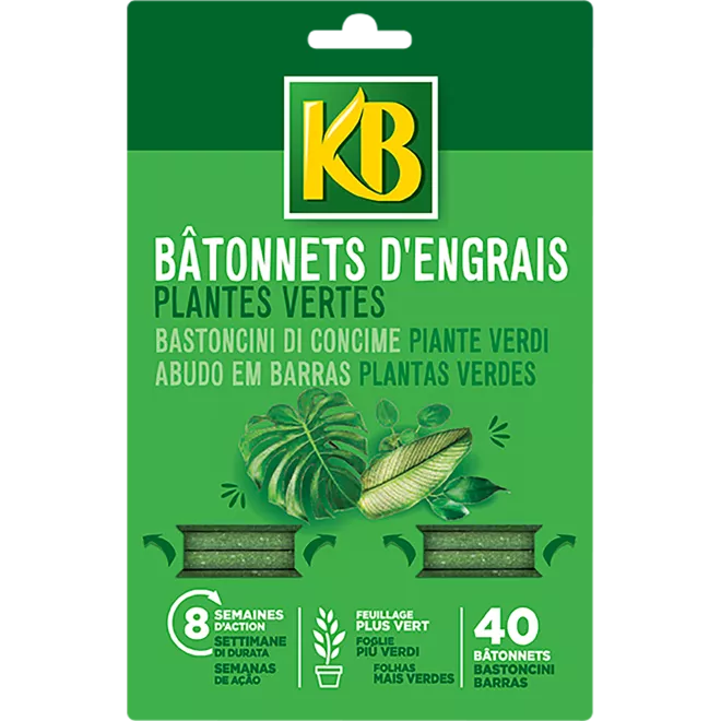 KB bâtonnets nutritifs plantes vertes main image