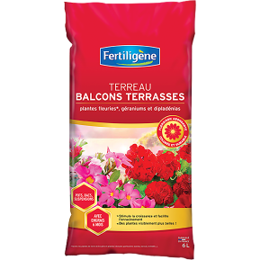Fertiligène terreau balcons et terrasses main image