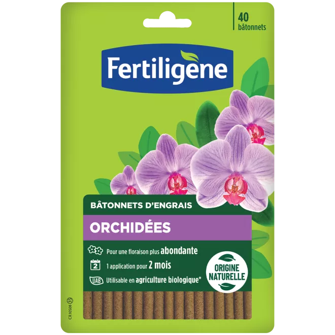 Fertiligène bâtonnets d'engrais orchidées main image