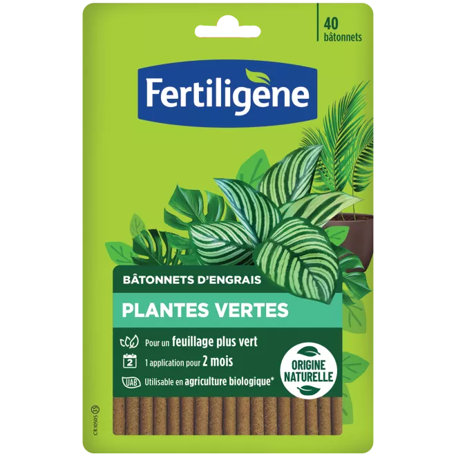 Fertiligène bâtonnets d'engrais plantes vertes main image