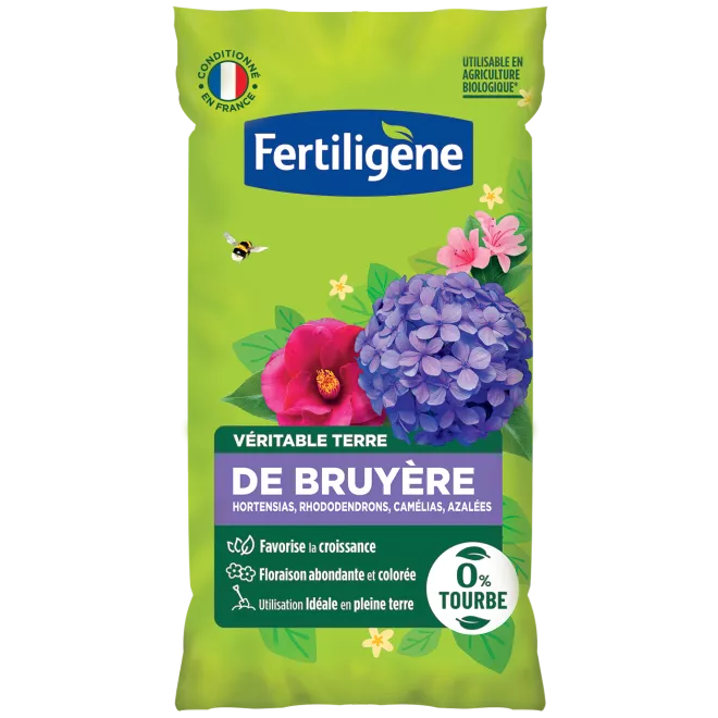 Fertiligène véritable terre de bruyère forestière  main image