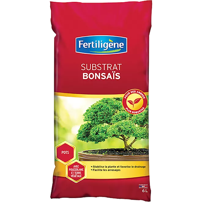Fertiligène Substrat pour bonsaïs main image
