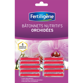 Fertiligène bâtonnets nutritifs orchidées main image