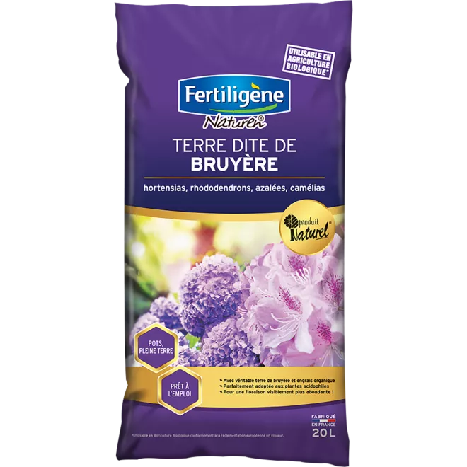 Fertiligène terre dite de bruyère main image