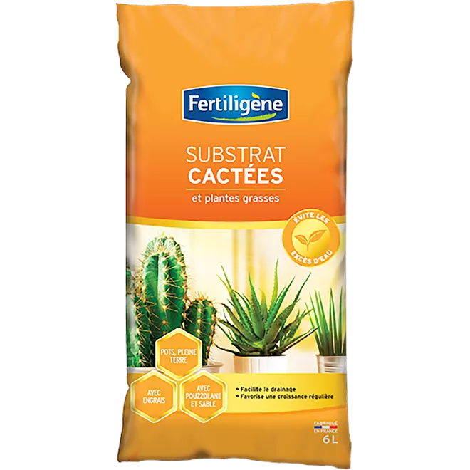 Fertiligène Substrat pour cactées main image
