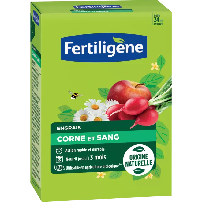 Fertiligène corne et sang main image