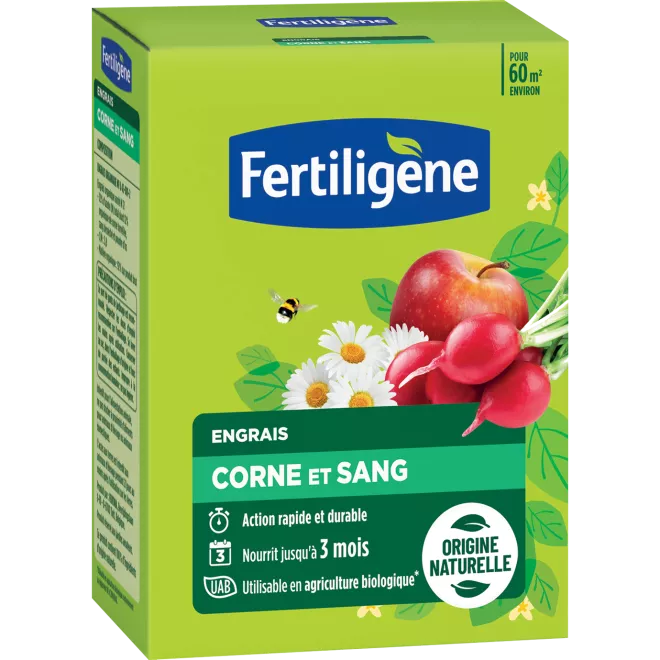 Fertiligène corne et sang main image