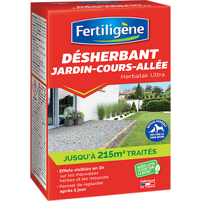 Fertiligène désherbant jardin, cours, allée concentré main image