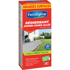 Fertiligène désherbant jardin, cours, allée concentré main image