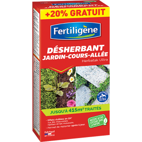 Fertiligène désherbant jardin, cours, allée concentré main image