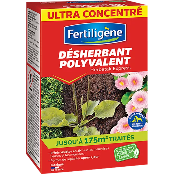 Fertiligène désherbant polyvalent concentré main image