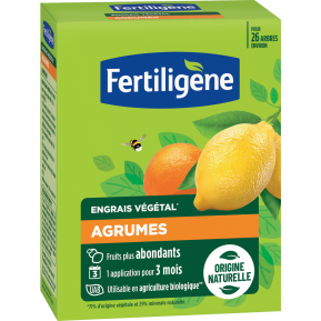 Fertiligène engrais agrumes granulés main image