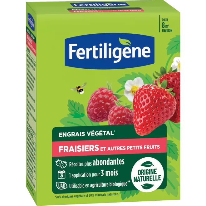 Fertiligène engrais fraisiers et autres petits fruits main image