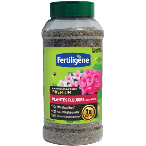 Fertiligène engrais longue durée premium plantes fleuries, géraniums main image