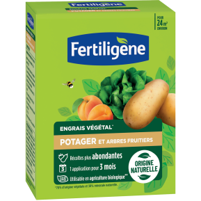 Fertiligène engrais potager et arbres fruitiers main image