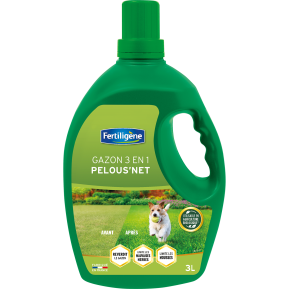 Fertiligène engrais gazon liquide 3 en 1 Pelous'net main image