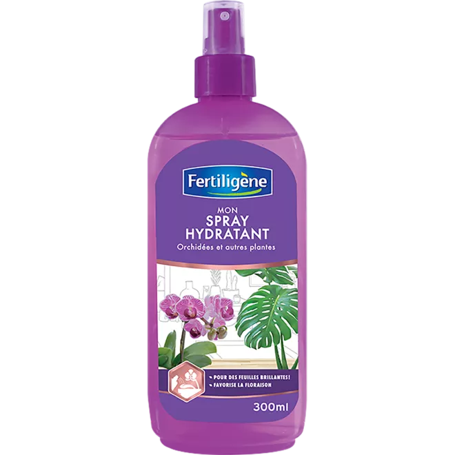 Fertiligène mon spray hydratant orchidées et toutes plantes main image
