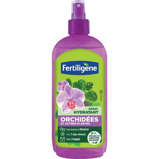 Fertiligène spray hydratant orchidées et autres plantes main image