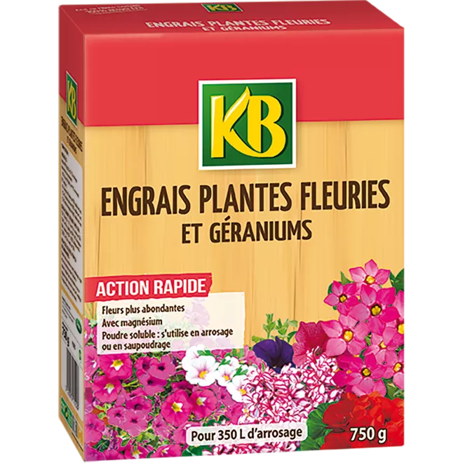 KB engrais plantes fleuries et géraniums main image