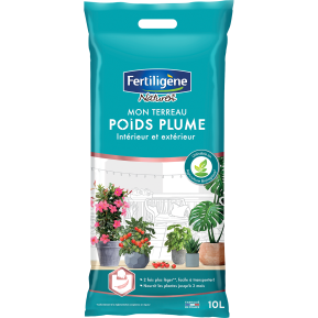Fertiligène mon terreau poids plume intérieur & extérieur main image