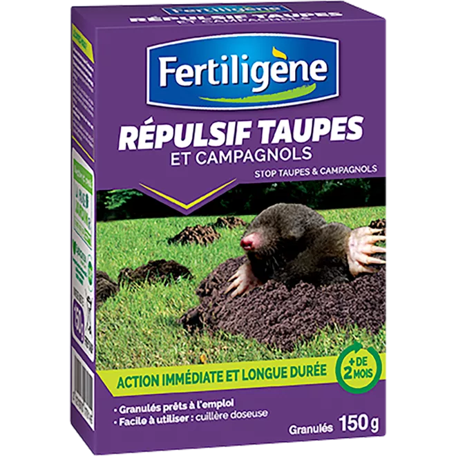 Fertiligène répulsif taupes et campagnols main image