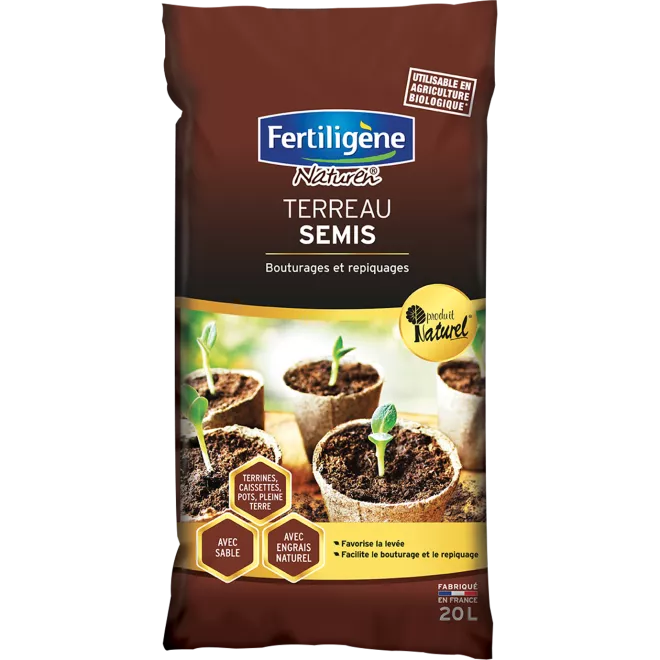 Fertiligène terreau semis main image