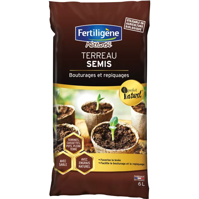 Fertiligène terreau semis main image