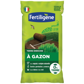 Fertiligène terre à gazon enrichie sans tourbe main image