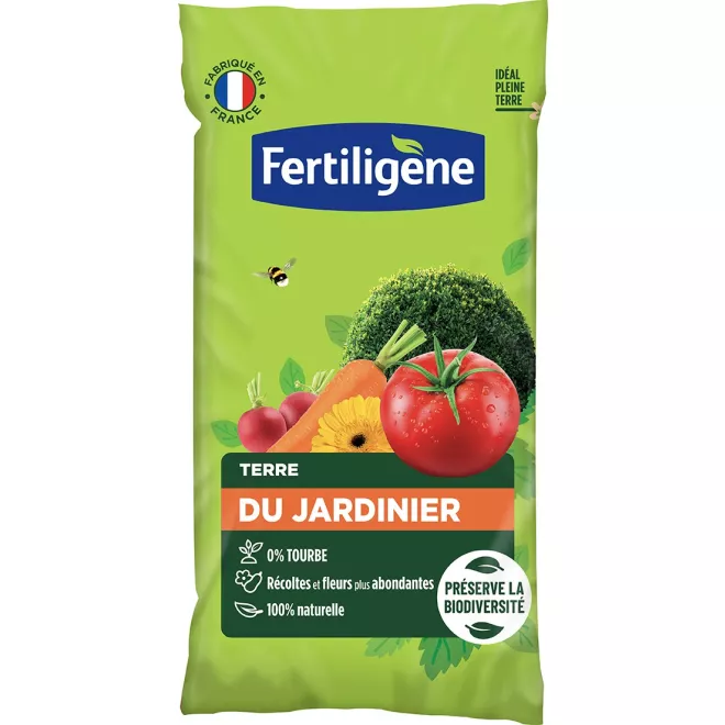Fertiligène terre du jardinier sans tourbe main image