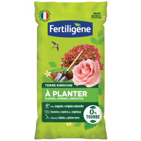 Fertiligène terre à planter enrichie sans tourbe main image