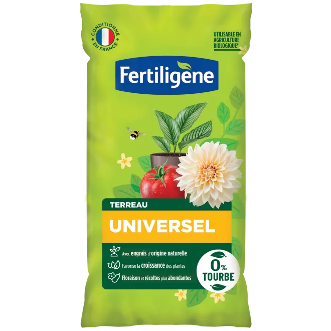 Fertiligène terreau universel sans tourbe main image