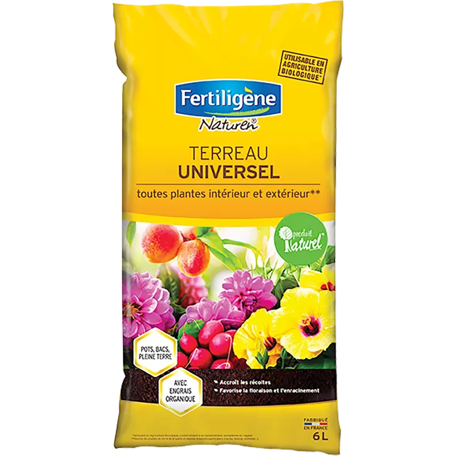 Fertiligène terreau universel toutes plantes main image