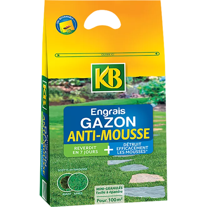 KB engrais gazon anti-mousse main image