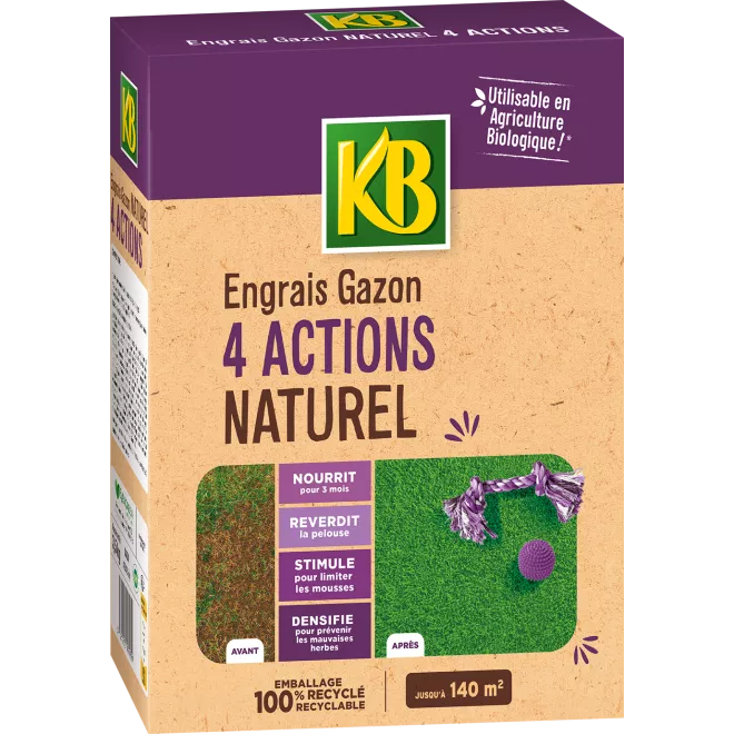 KB Engrais gazon 4 actions main image