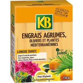 KB engrais agrumes oliviers et plantes méditerranéennes main image