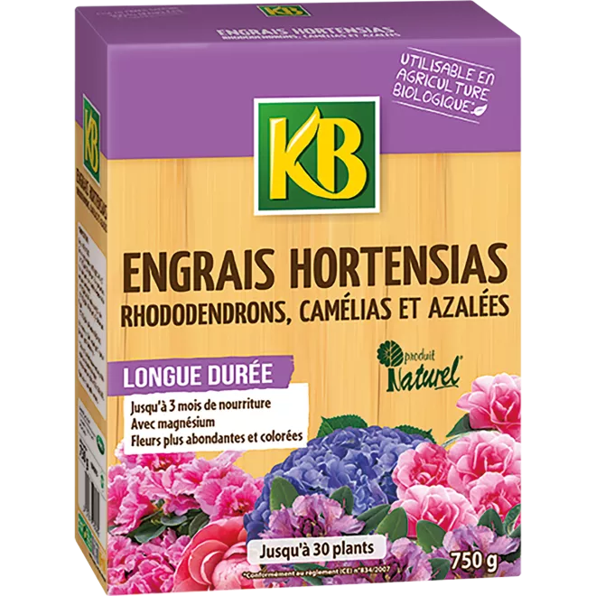 KB engrais hortensias rhododendrons camélias azalées main image