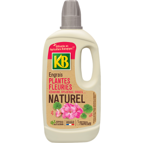 KB engrais naturel plantes fleuries géraniums, dipladénias, vivaces main image