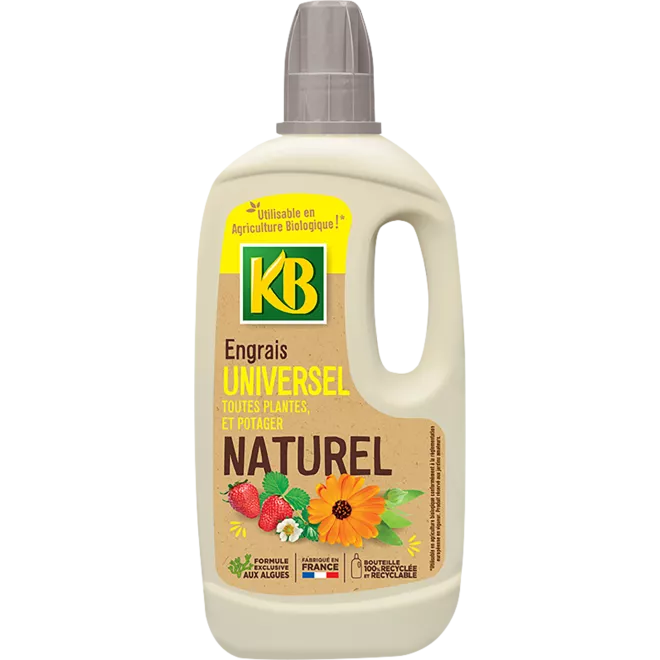 KB engrais naturel universel toutes plantes, légumes et fruits main image