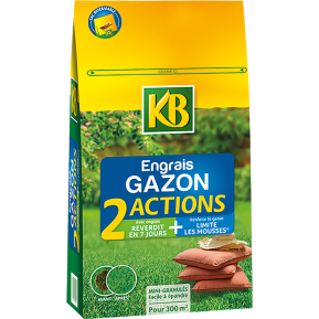 KB engrais gazon 2 actions main image