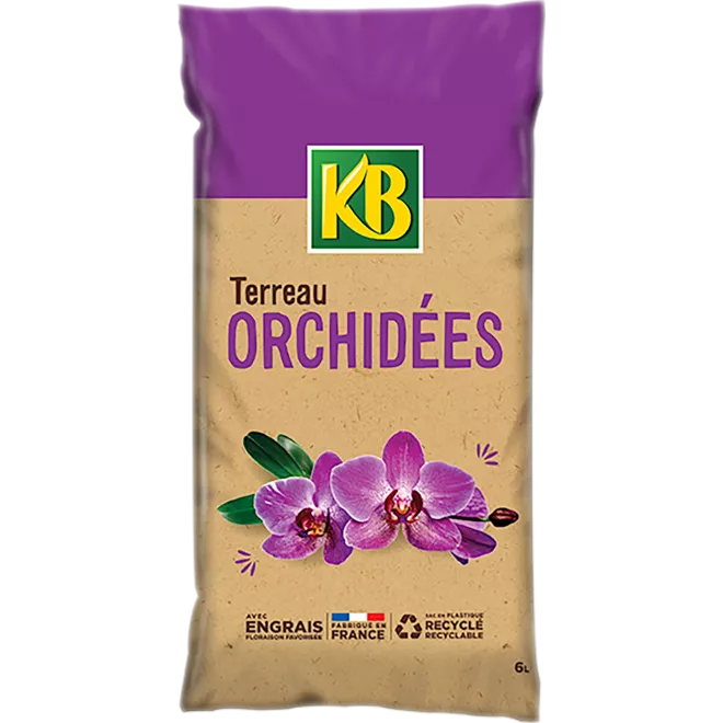 KB terreau orchidées main image